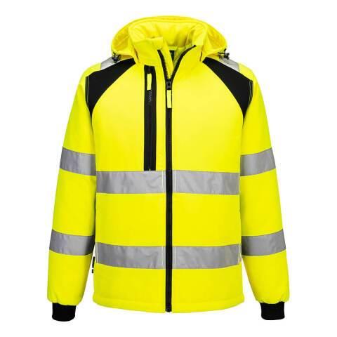 PORTWEST CD809 WX2 SOFTSHELL DOUBLÉ (2L) JAUNE/NOIR - TAILLE S