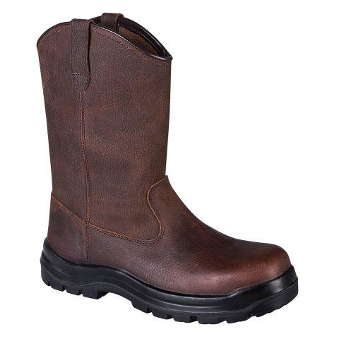 PORTWEST FC16 BOTTES COMPOSITELITE RIGGER INDIANA S3 BRUN - TAILLE 43
