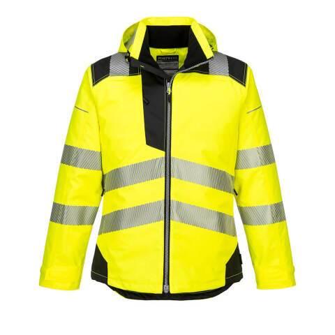 PORTWEST T400 PARKA HV PW3 JAUNE/NOIR - TAILLE 5XL