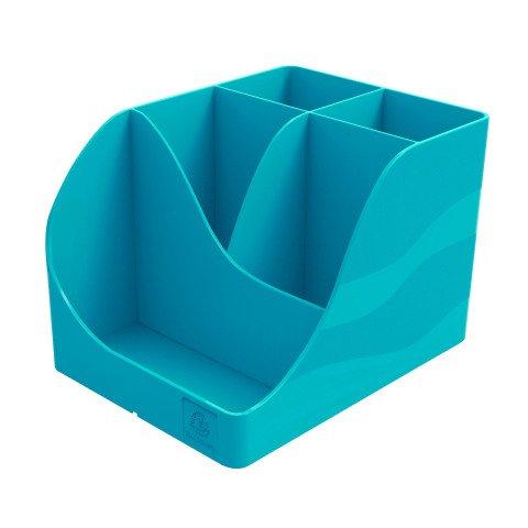 POT À CRAYONS EXACOMPTA PEN-WAVE COULEUR BLEU INDIGO