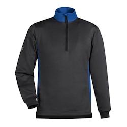 Puma - Sweat-shirt col zippé Mixte Gris / Bleu Taille 2XL - XXL 4251387543079_0
