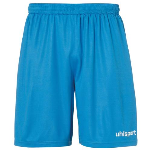 SHORT CENTER CYAN/BLANC UHLSPORT