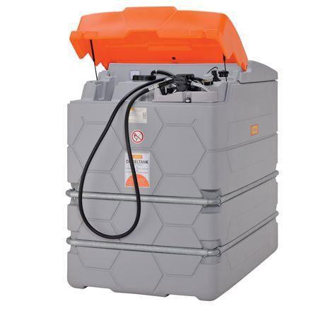 Station GO CUBE Outdoor Premium B100 spécial Biodiesel - 2 500 litres - Cuve polyéthylène double paroi - CEMO - 91911_0
