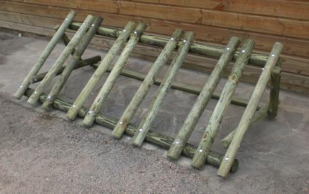 SUPPORT CYCLES EN BOIS 