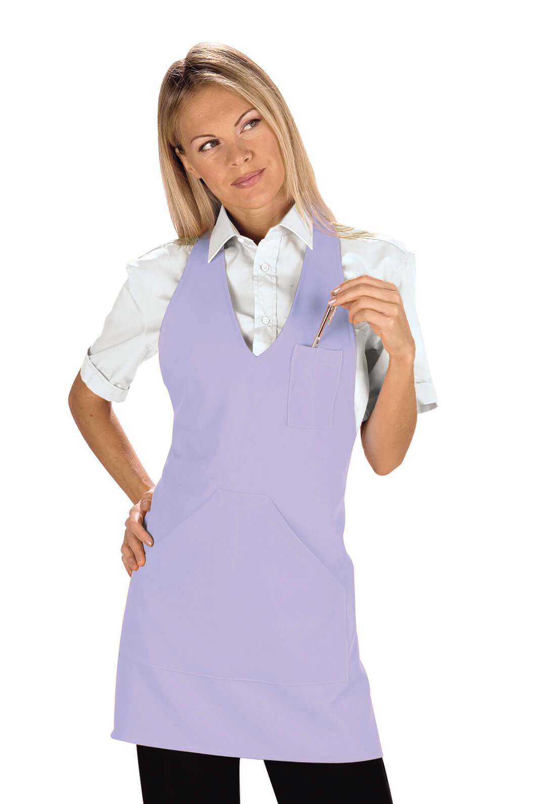 TABLIER BISTRO LILAS