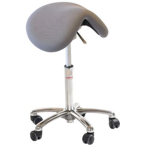 SIÈGE DALTON FLEXMATIC - TISSU 3D - HAUT - GRIS - GLOBAL PROFESSIONAL SEATING