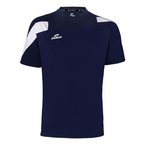 TEE-SHIRT ACTION - ELDERA - MARINE/BLANC