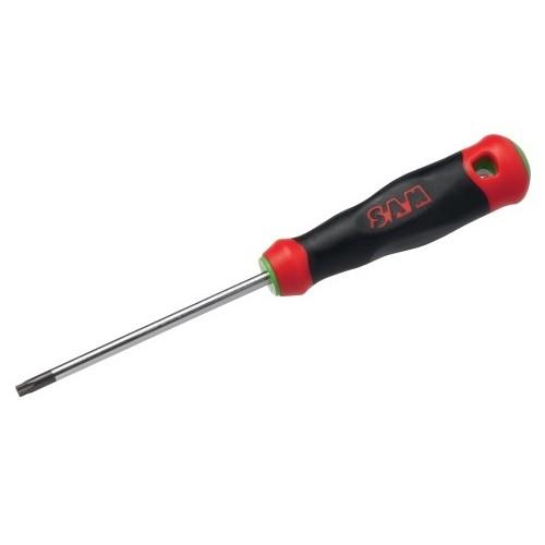 TOURNEVIS ERGONOMIQUE BI-MATIÈRE TORX® À LAME RONDE - T6 3,5X50 MM SAM OUTILLAGE