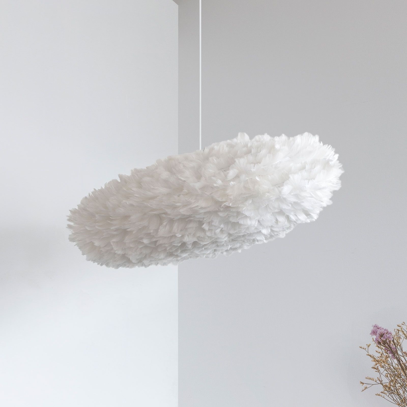 UMAGE EOS ESTHER LARGE SUSPENSION, BLANC/BLANC