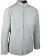 Veste soudeur - cuir croûte bovin - longueur 80 cm - coutures fil aramide - coloris naturel_0