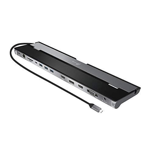 J5CREATE - Hub compact USB-C avec 2 ports USB 3.0, HDMI et lecteur de carte SD - Transmission 4K 60 Hz_0