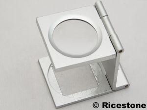 2) LOUPE COMPTE-FILS 6X28MM