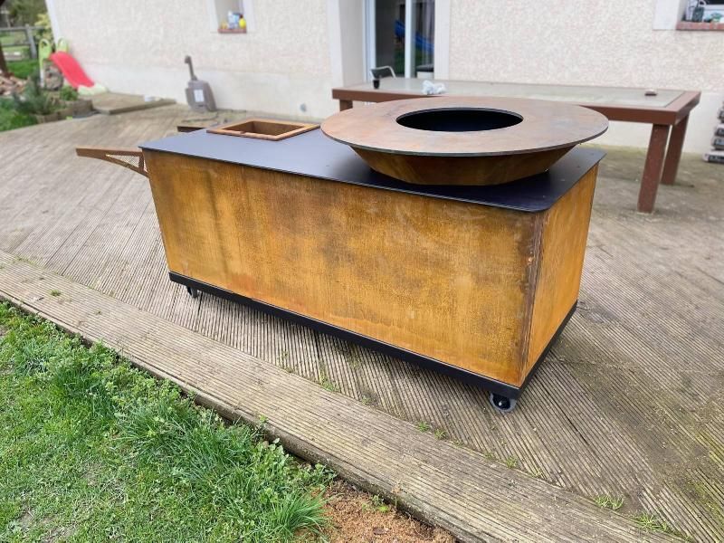 Barbecue en acier - Sur mesure - inoxydable - Metal Eure_0