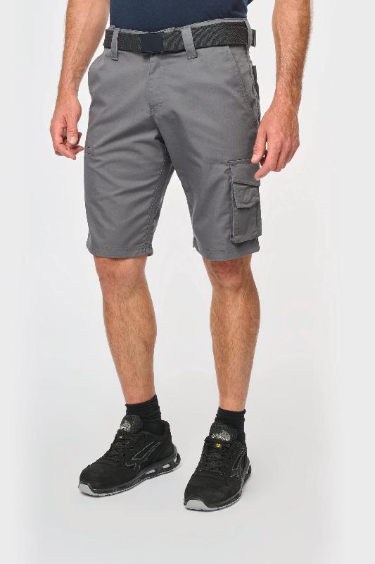 Bermuda de travail multipoches - Réf: WK763 - 65% polyester / 35% coton_0