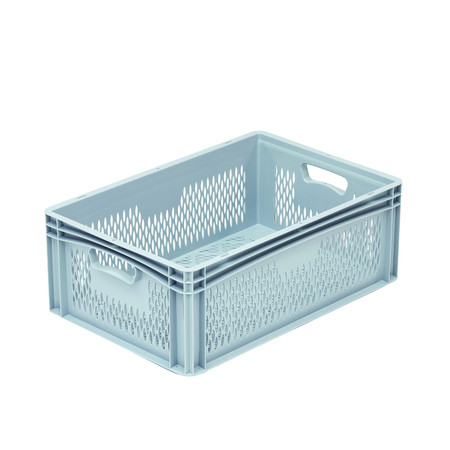 Bac en plastique BLG6422ABEK - 600x400x220 mm - 41,7 L - Gris_0