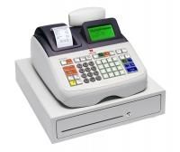 Caisse enregistreuse professionnelle ECR 8200S Olivetti - Référence 255012 - Écran 8 lignes, imprimante thermique, 99 départements programmables_0
