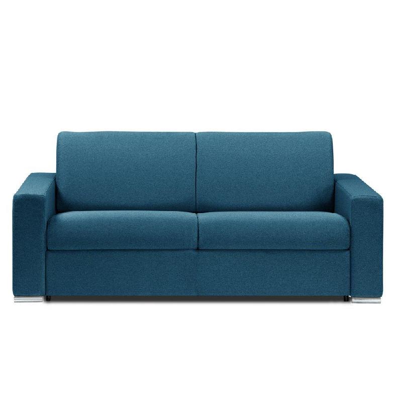 CANAPÉ LIT 2-3 PLACES DREAMER CONVERTIBLE EXPRESS 120CM NEO BLEU TURQUOISE MATELAS 16 CM_0