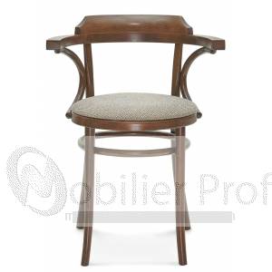 Chaise en bois avec accoudoirs b-1110_0