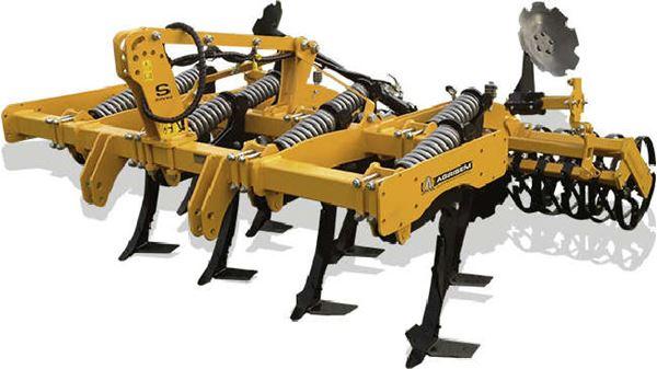 Déchaumeur à dents Agromulch Silver 3 m - Campa, 2 rangées de dents et rouleau T-SEM hydraulique_0
