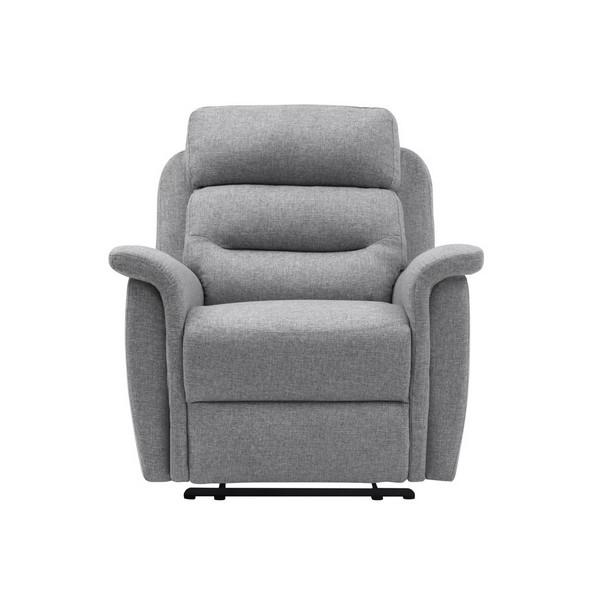 Fauteuil de relaxation moderne pour votre home cinéma ou votre salon - Tissu Gris_0