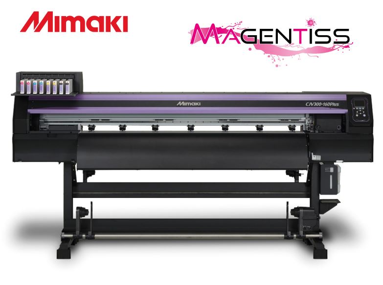 Imprimante à découpe intégrée plus rapide et de très haute qualité - mimaki cjv300-160 plus_0