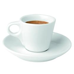 In Situ Sous-tasse à café porcelaine Conique blanc 12 cm x12 - porcelaine 051083_0