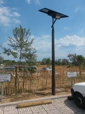 Lampadaire solaire smartlight 4m et 5m  pour lotissement, parc, jardin_0