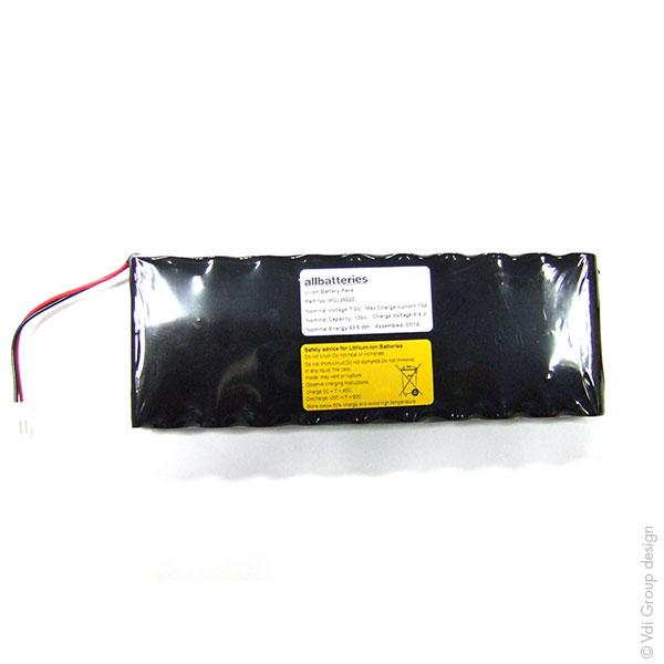 Batterie industrielle LI-ION 10X 18650 2S5P ST1 7.4V 11AH VHR-2 - Promax Electronics_0