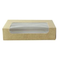 Packnwood FHC - 200Pcs - Boite carton kraft  laminé  à fenêtre - 190x113x44mm - marron en carton 210TOASTK_0