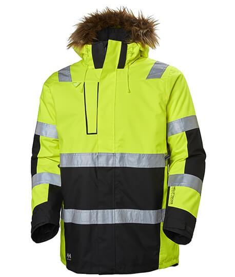 Parka haute visibilité respirante Alna Helly Hansen, Coloris : Jaune Fluo, Taille : 2XL_0