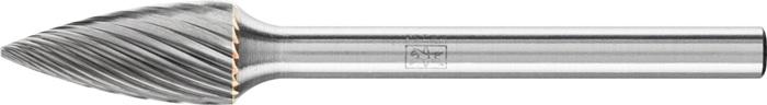 Petite fraise sur tige forme SPG D. 6 mm L. Tête 13 mm D. De la tige 3 mm carbure engrènement 5 PFERD_0