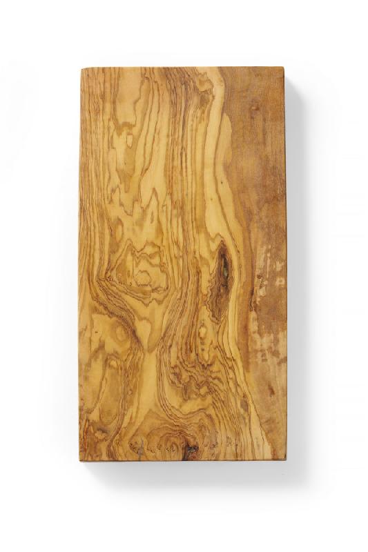 Planche à découper rectangle bois d'oliver 300x150x18 mm - 505182_0