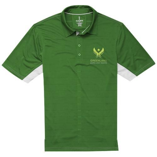 Polo Cool Fit manches courtes pour homme Prescott - 100% micro polyester respirant - 148 g/m²_0