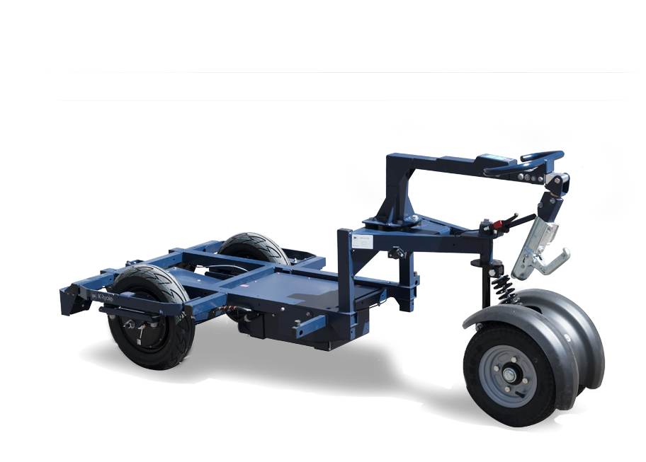 Remorque électrique pour vélo Kustom - 3000W, 400kg, autonomie extensible et utilisation personnalisable_0