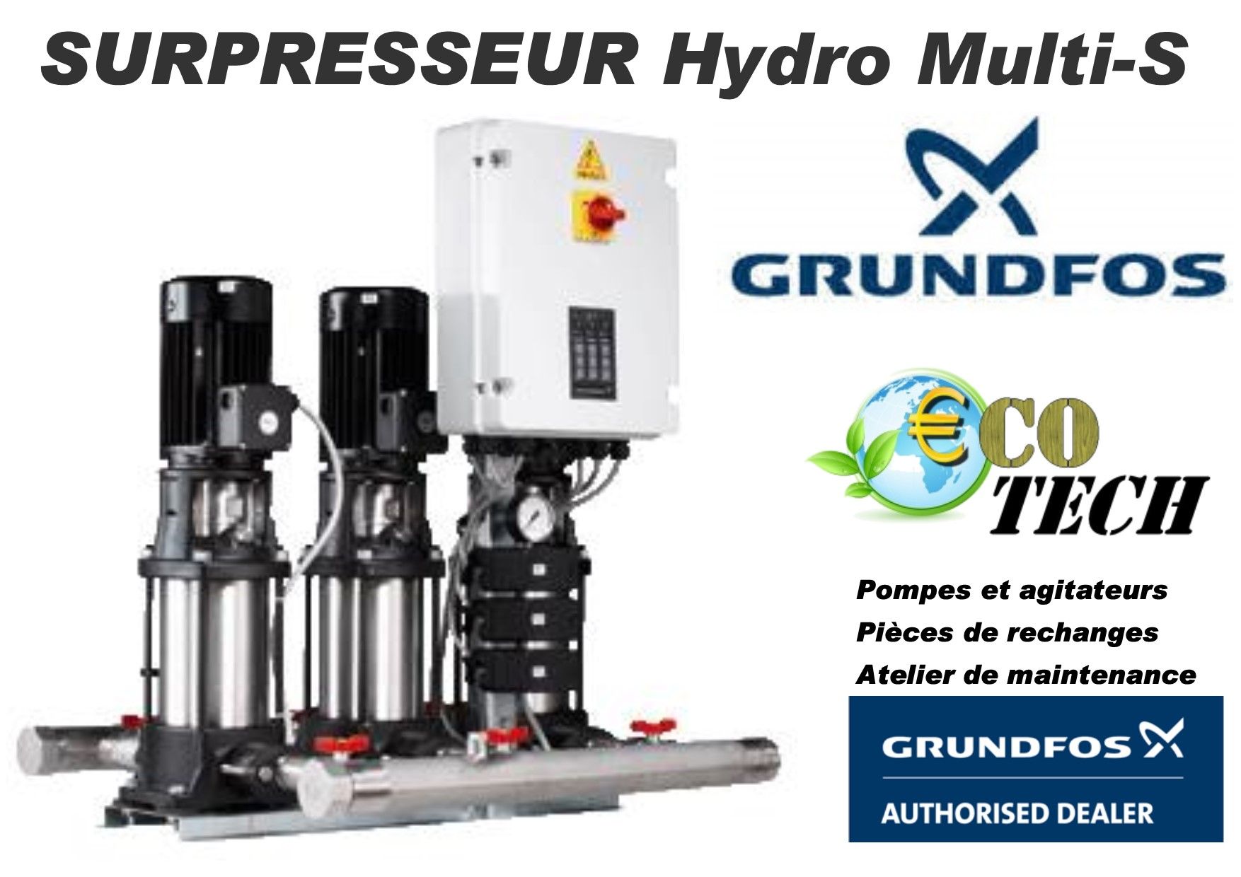Surpresseur pompe grundfos hydro multi-s distributeur france normandie_0