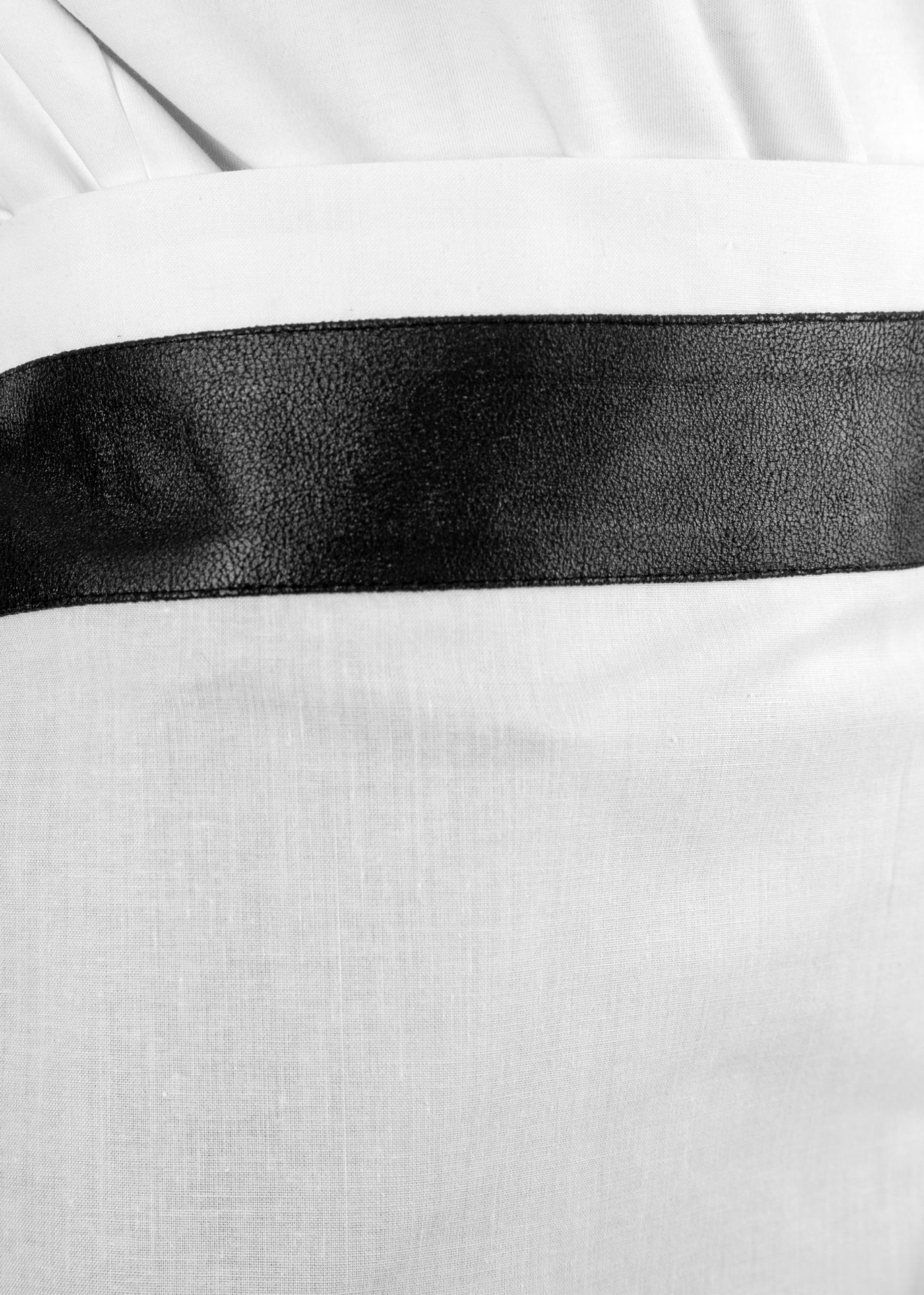 Tablier court - modèle Bandol - personnalisable, made in France, ceinture cuir ou simili-cuir_0