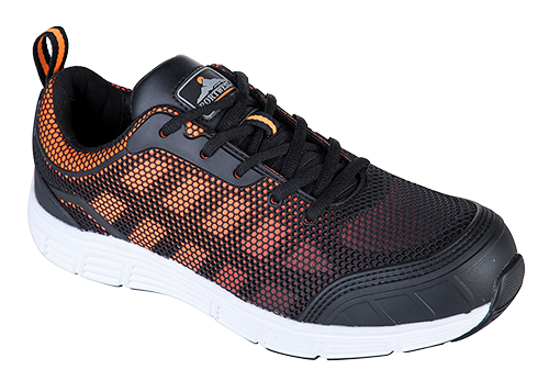 Tennis de sécurité Tove Steelite S1P noir orange FT15, taille 46 - Normes EN ISO 20345:2011_0