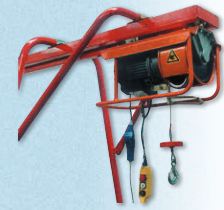 Treuil 500 kg sur chevalet avec tambour longitudinal - DM500/E_0