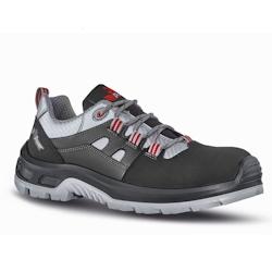 U-Power - Chaussures de sécurité basses sans métal CORNER - Environnements humides - S3 SRC Noir / Gris Taille 41 - 41 noir matière synthétique 8_0