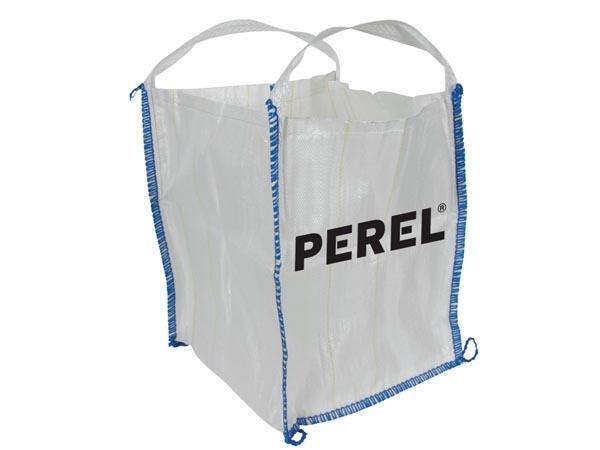 Sac à gravats en polypropylène - 300L - PEREL SDB300 - Résistant aux UV avec 4 poignées_0