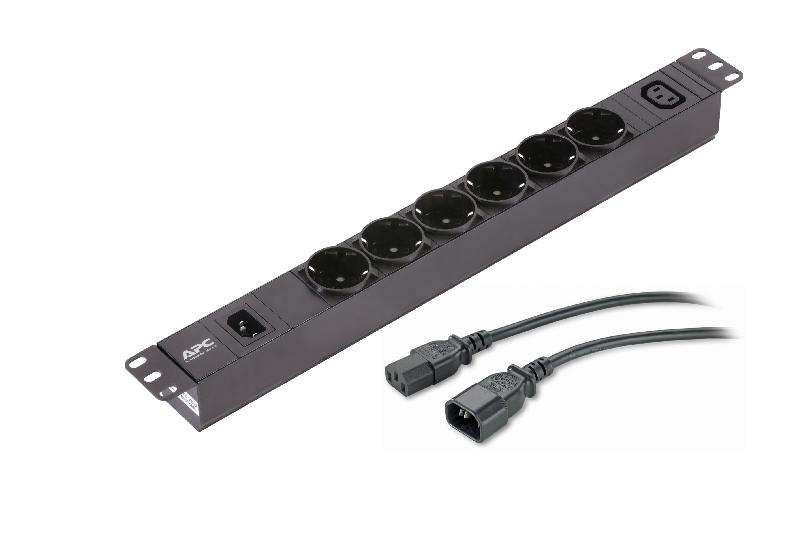 APC EPDU1010B-SCH unité de distribution d'énergie 7 sortie(s) CA 1U Noir_0