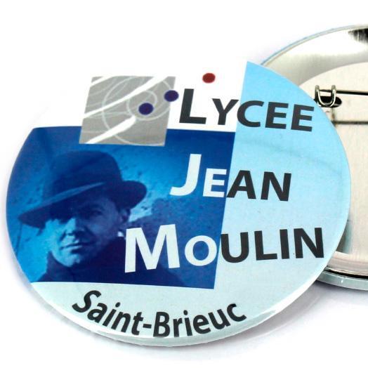 Badge publicitaire 75mm à personnaliser - marquage quadri pour une visibilité optimale_0