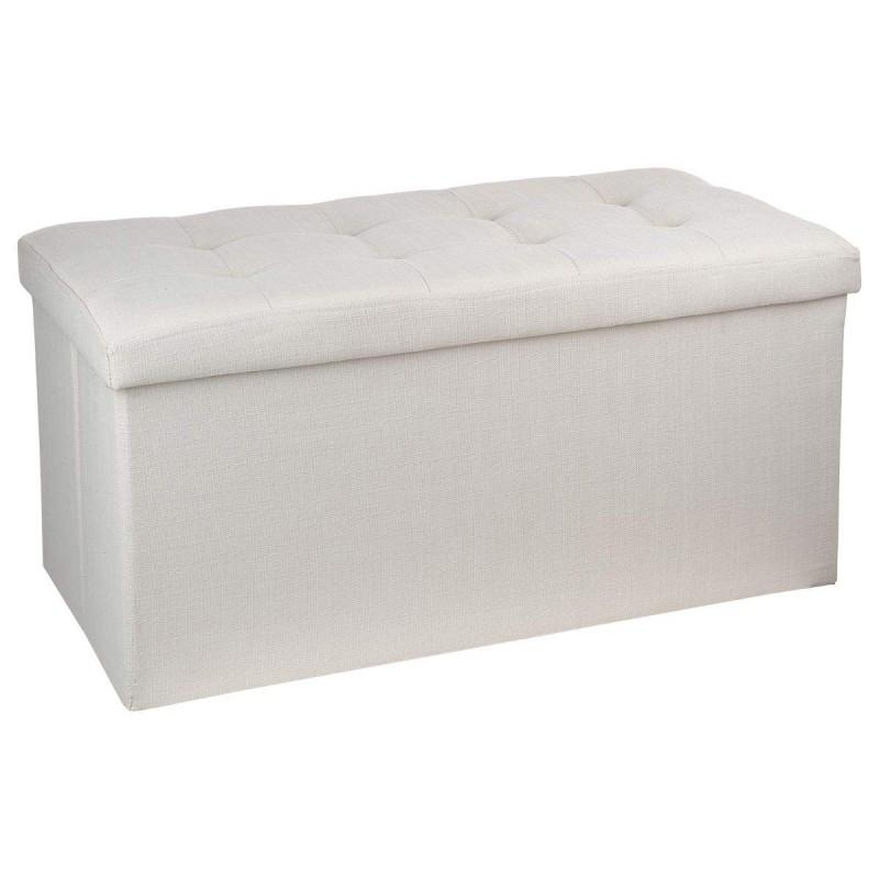 Banquette pliante Lysandre 76 cm beige - Paris Prix, structure MDF et revêtement polyester_0