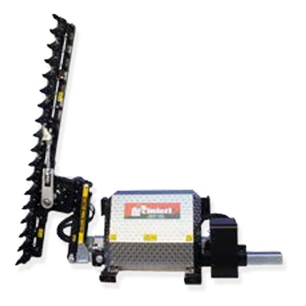 Bras pour couper les branches pour chargeurs frontaux BRP - Barre de coupe avec disques Ø 400mm_0