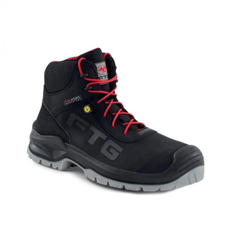 Chaussures de sécurité montantes FTG Gladiator S3 SRC ESD - protection optimale et confort italien_0