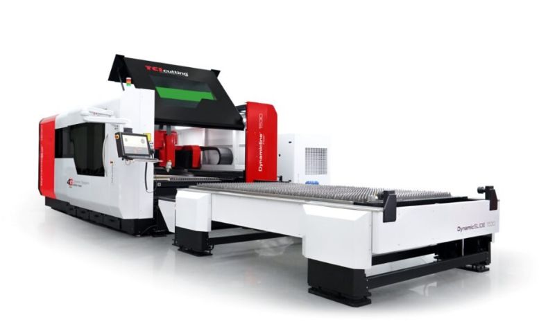 Dynamicline fiber - machine de découpe laser 2d - tci cutting - plus productive_0