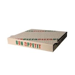 Kaliptis Boîte à pizza carrée 33 x 33 x 4 cm - vendu par 100 U - - 3700201300394_0