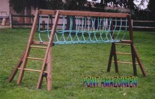 Le pont Amazonien - jeu éducatif d'équilibre pour enfants 4-9 ans - Réf. 6020_0