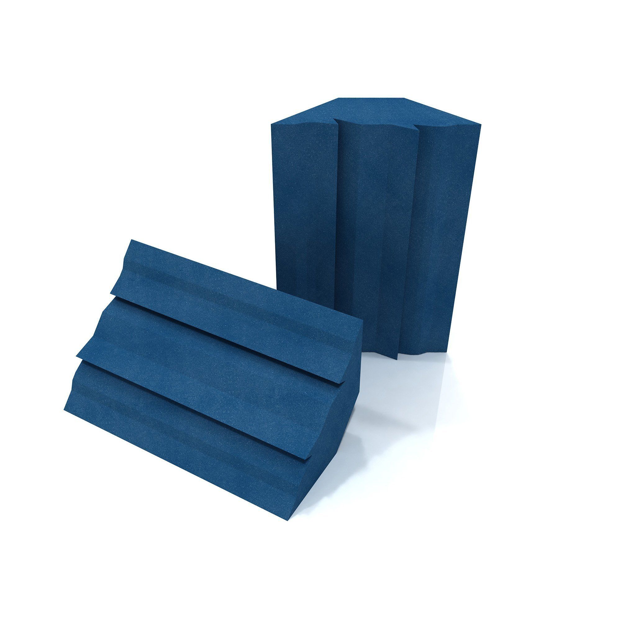Les pièges du coin - absorbeur de bruit EQ Acoustics - mousse acoustique 60cm x 30cm x 30cm - 2 unités par paquet_0
