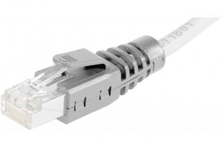 Manchons gris clipsables RJ45 - sachet de 10 pièces - à poser après sertissage_0
